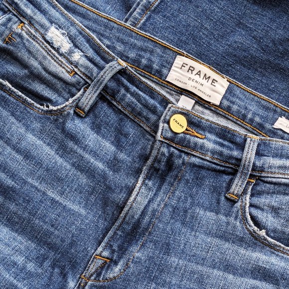 Frame Denim Denim - FRAME Le High Straight Jeans Sz 27